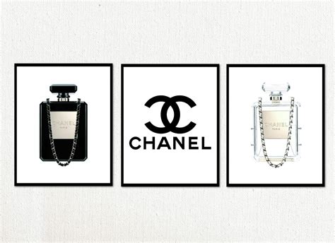 printable chanel bag template|chanel wall art printables.